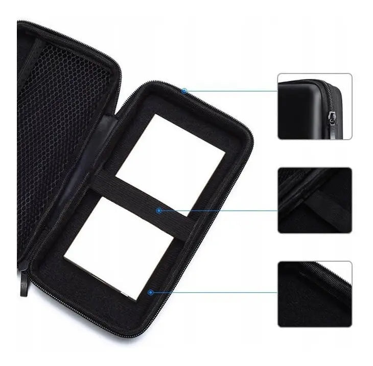 Estuche Portatil Para Disco Duro Externo Power Bank Vention Negro