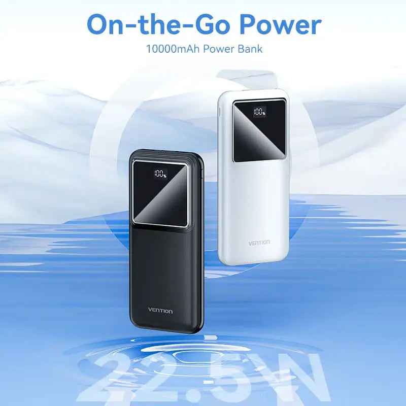 Power Bank Cargador Portatil 10000mah 3 Usb Bateria Vention