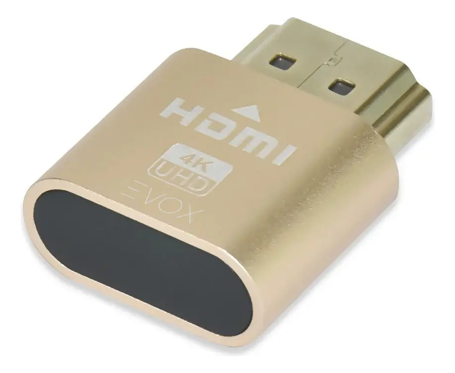Hdmi Dummy Plug 4k Display Emulador Cripto Minera Rig Evox