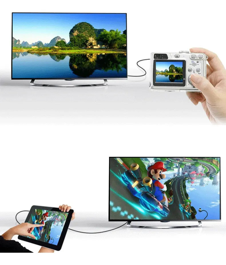 Adaptador Mini Hdmi Macho A Hdmi Hembra 4k Hd Ugreen