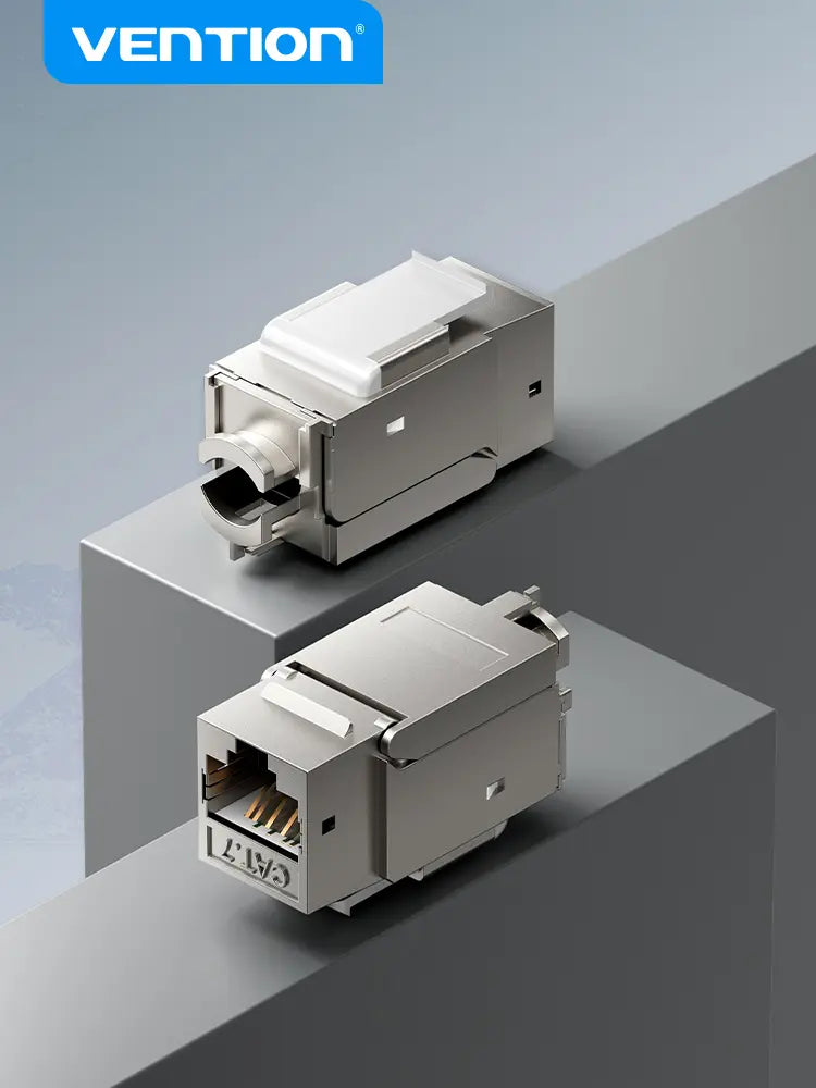 Ficha Jack Rj45 Keystone Utp Cat7 10gbps Vention