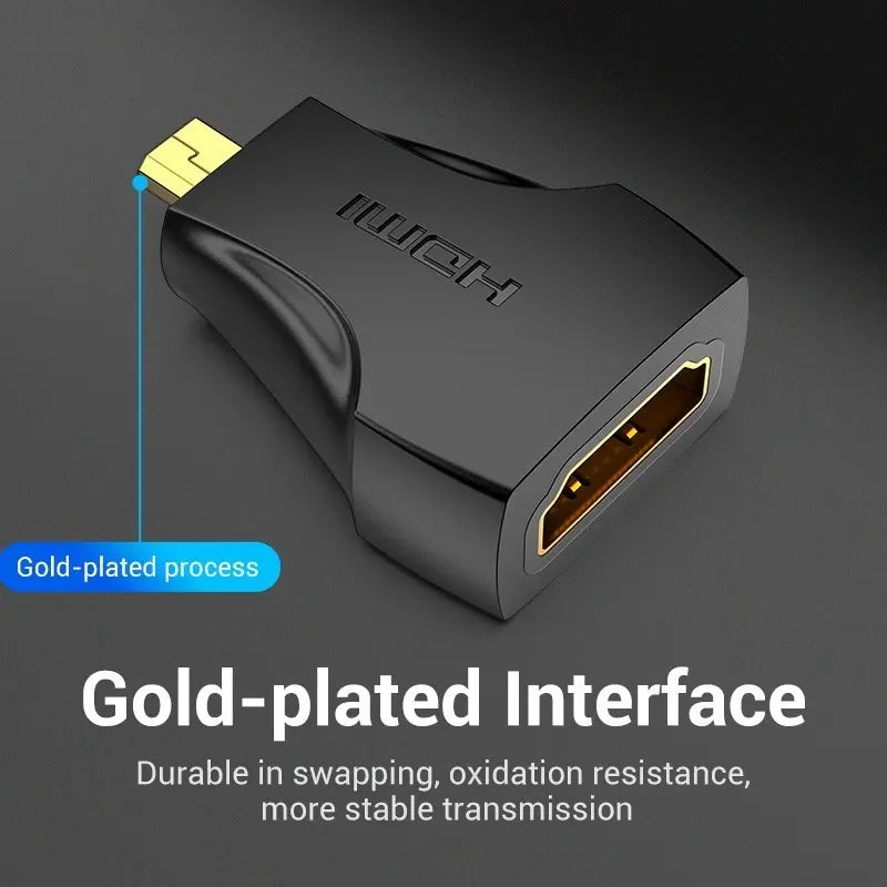 Adaptador Micro Hdmi Macho A Hdmi Hembra Vention
