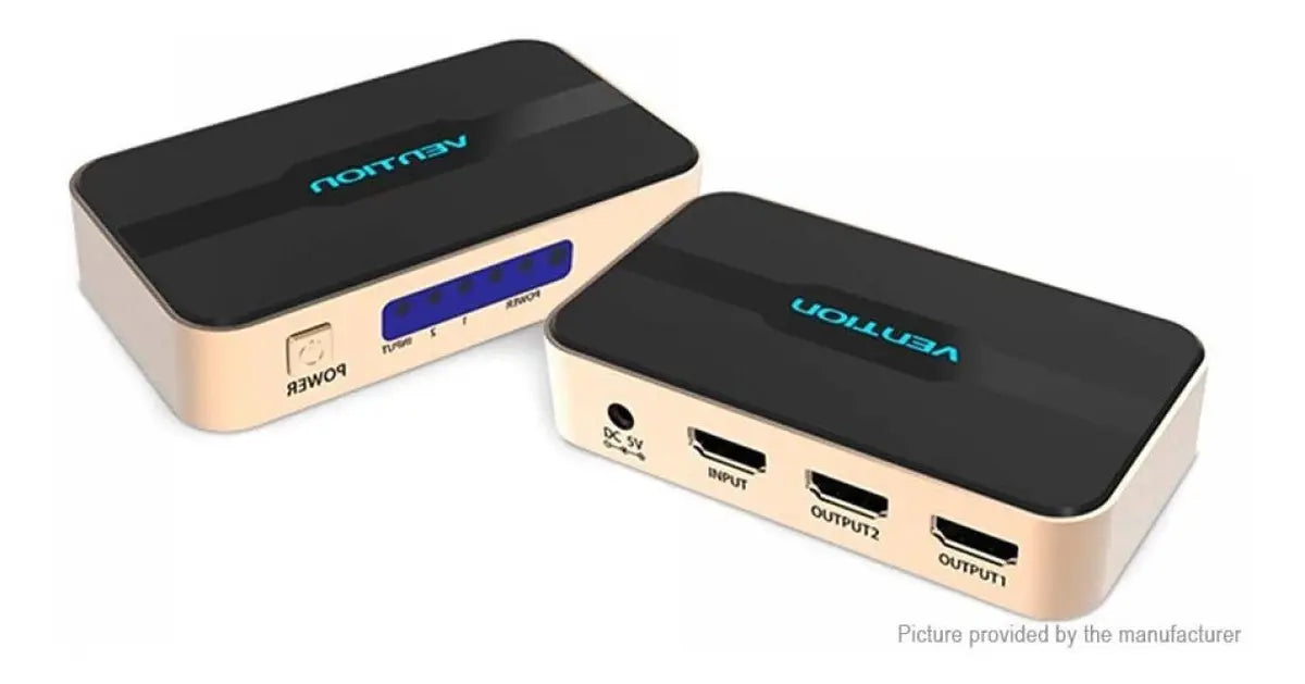 Switch Splitter Hdmi 1,4 1 In 2 Out Hd 4k 3d 1080p Vention