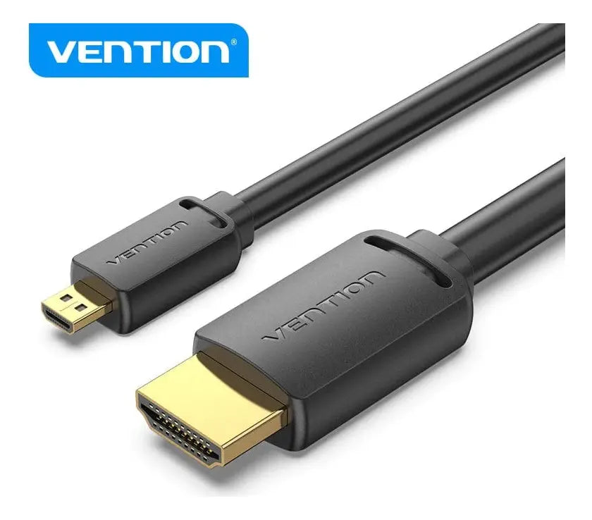 Cable Premium Micro Hdmi A Hdmi 2,0 4k Hdr 3 Metros Vention