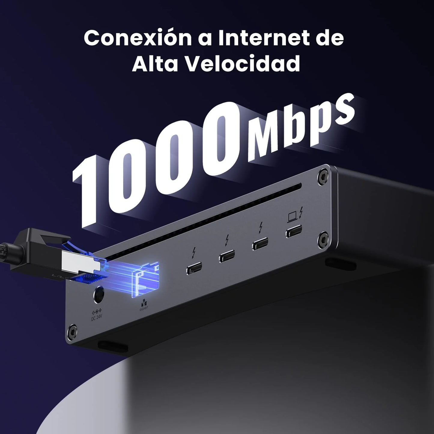 Docking Station 8 En 1 Thunderbolt 4 Estacion Gan Ugreen
