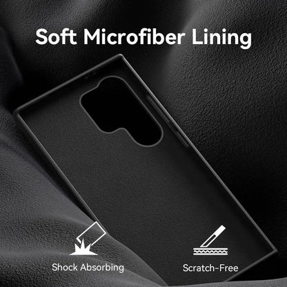 Funda Para Samsung Galaxy S24 + Ultra Silicona Negra Vention