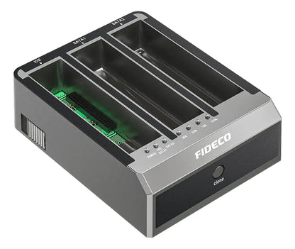Docking Station 3 Bahias Clonador Ide Sata Hdd Ssd Fideco