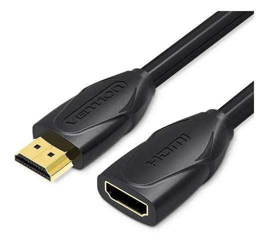 Cable Adaptador Extensor 2 Metros Hdmi Hembra A Macho Vention