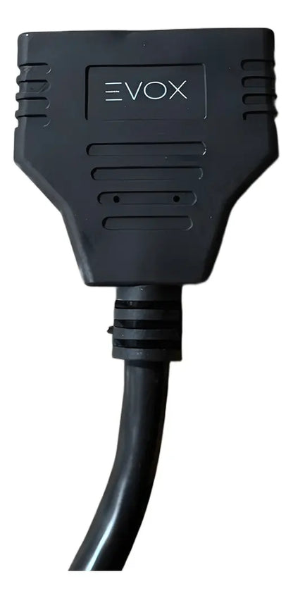 Splitter Hdmi 1x2 Cable Adaptador Evox 0,30cm 1080p Negro