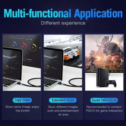 Cable Hdmi 2,0 Certificado 4k 5 Metros 18 Gbps Vention