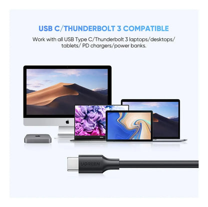 Cable Usb C A Disco Duro Externo Usb Micro B 3,0 1m Ugreen Negro