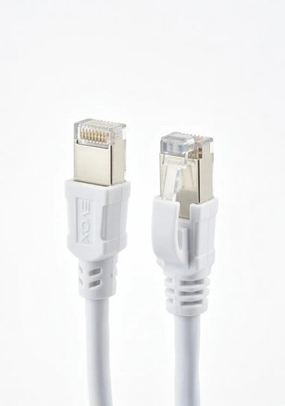 Cable De Red Evox Cat6a 1 M Gris Patch Cord Rj45 Internet