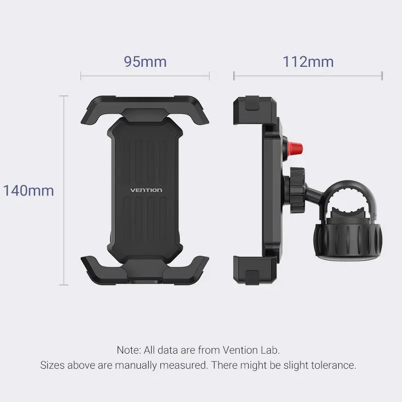 Soporte De Telefono Celular Para Bicicleta Y Moto Vention