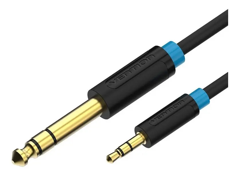 Cable Adaptador Aux 3,5 A 6,5 Guitarra Audio 2 M Vention
