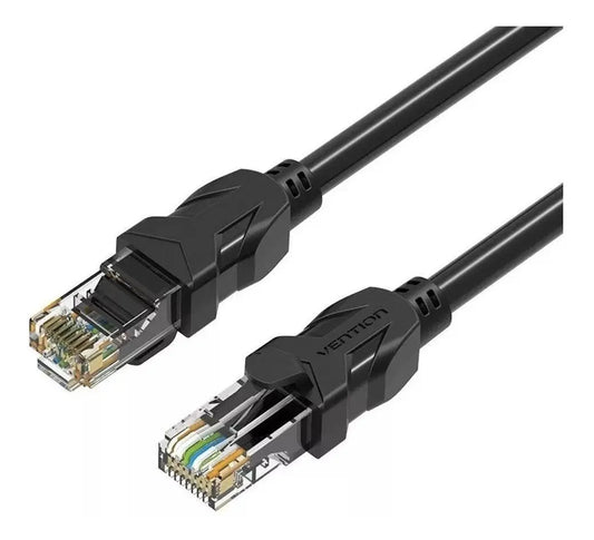 Cable Patchcord Cat 6 Vention Original 3 Metros Ethernet Gigabit Calidad,-