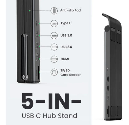 Soporte Hub Docking Plegable Usb 3,0 Hdmi 4k Lectora Ugreen