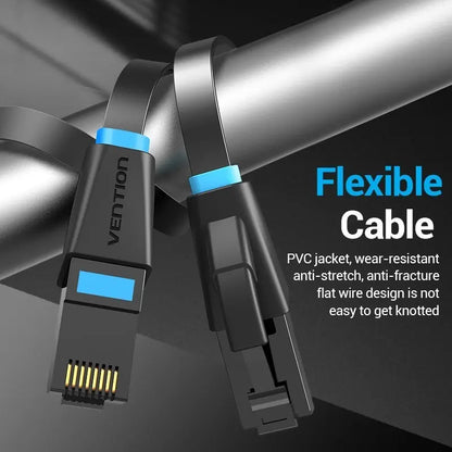 Cable De Red Plano Cat6 Patch Cord Utp 30 M Gigabit Vention