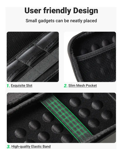 Estuche Portatil Para Disco Duro Externo Cables 2,5 Ugreen