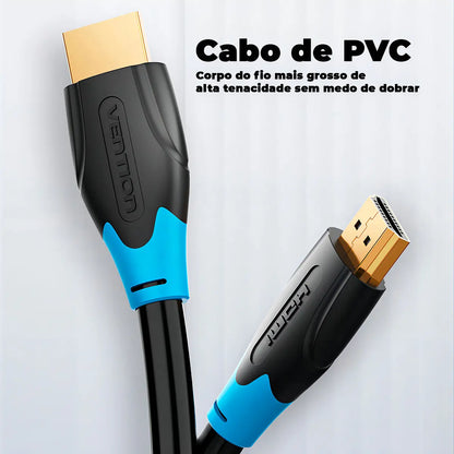 Cable Hdmi 2,0 Certificado 4k 10 Metros 18 Gbps Vention