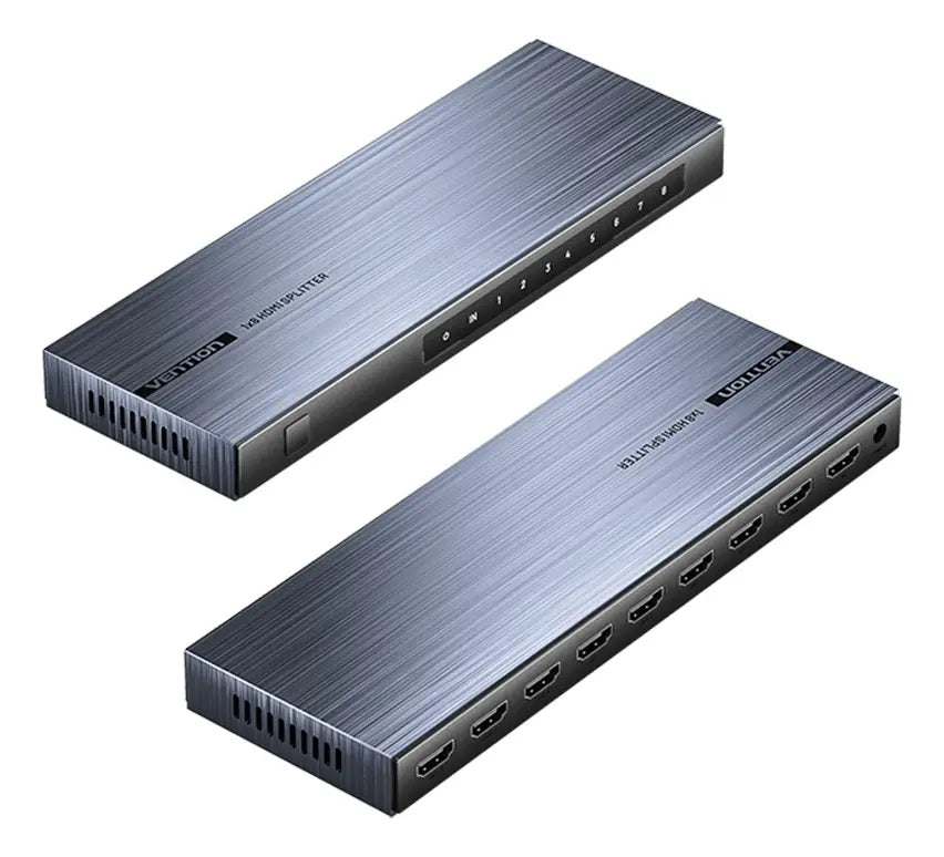 Splitter Hdmi 1x8 Salidas 2k4k Amplificador C/fuente Vention