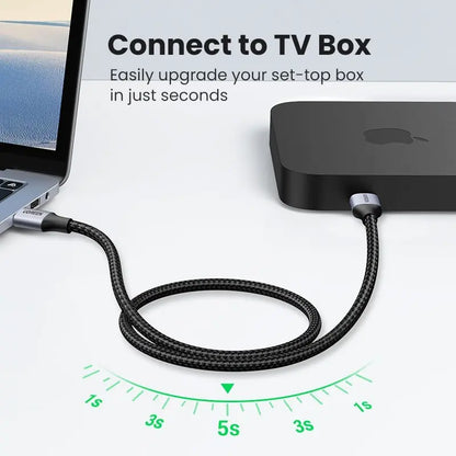 Cable De Carga Y Datos Premium Usb A Usb 3,0 1m Ugreen Negro