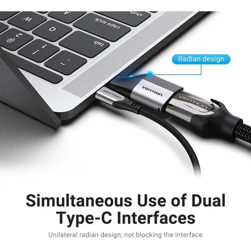 Adaptador Usb-c A Hdmi Uhd 4k 60hz Pc Mac Celular Vention