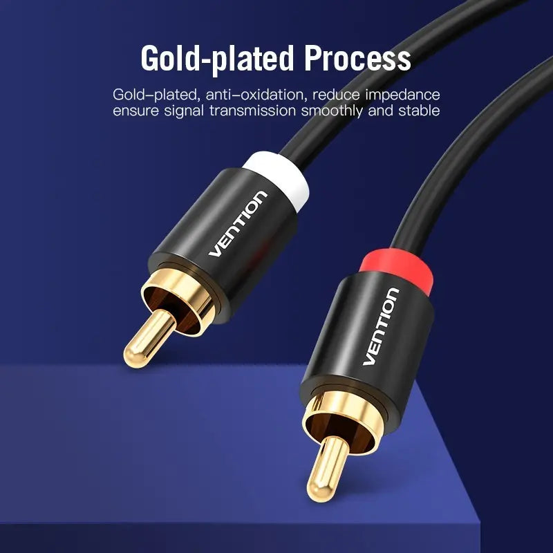 Cable Audio Premium Rca Macho A Rca Macho 1m Vention