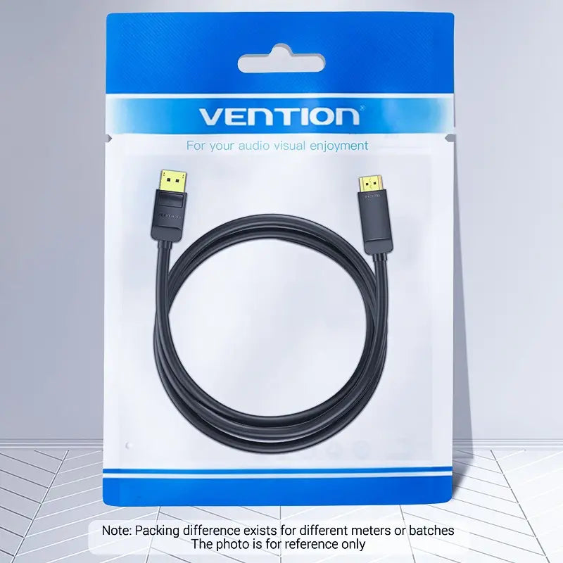 Cable Display Port A Hdmi 2 Metros 4k 30hz Full Hd Vention