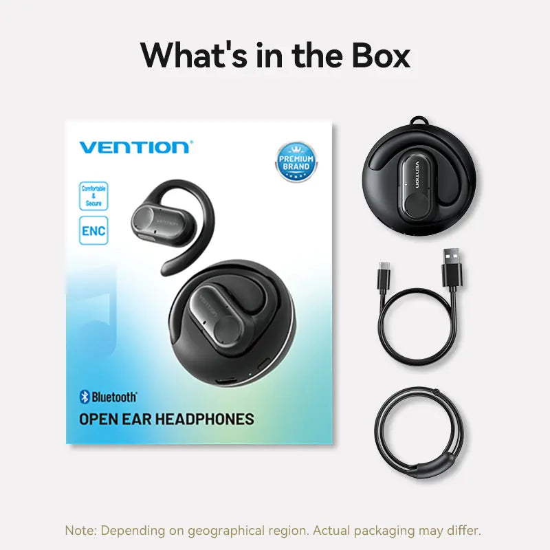 Auriculares Bluetooth Vention Open Ear Ipx5 Deportivo 35 Hs