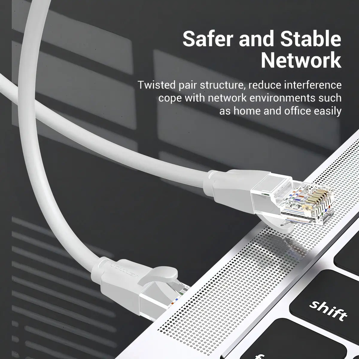 Cable De Red Cat6 Patch Cord Utp 1,5 Metros Gigabit Vention