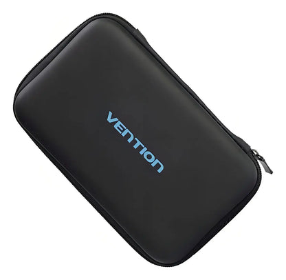 Estuche Portatil Para Disco Duro Externo Power Bank Vention Negro