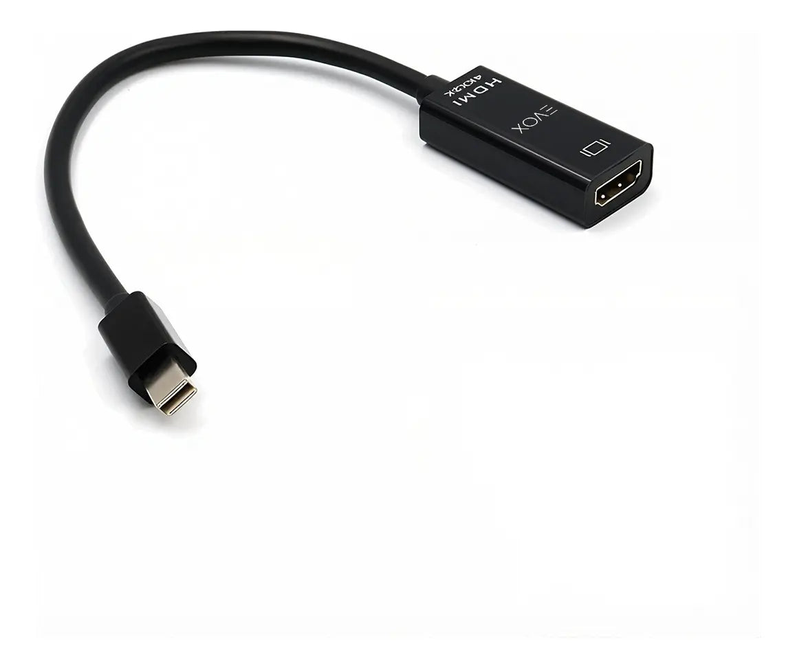 Cable Adaptador Hdmi A Mini Display Port Evox Negro