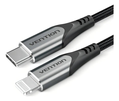 Cable Usb C Para Lightning Y iPhone Carga Rapida 1m Vention