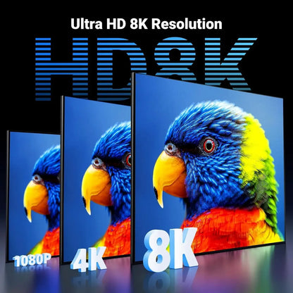 Cable Hdmi 2,1 8k 60hz Earc 48gbps Hdcp 2m Trenzado Ugreen