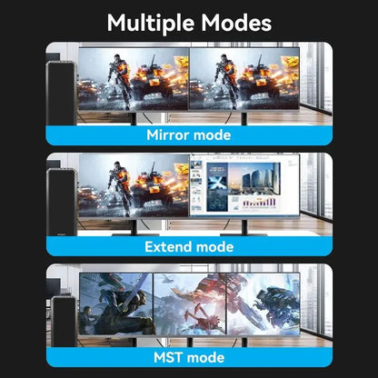 Cable Display Port 4k 60hz G-sync Freesync 5 Metros Vention
