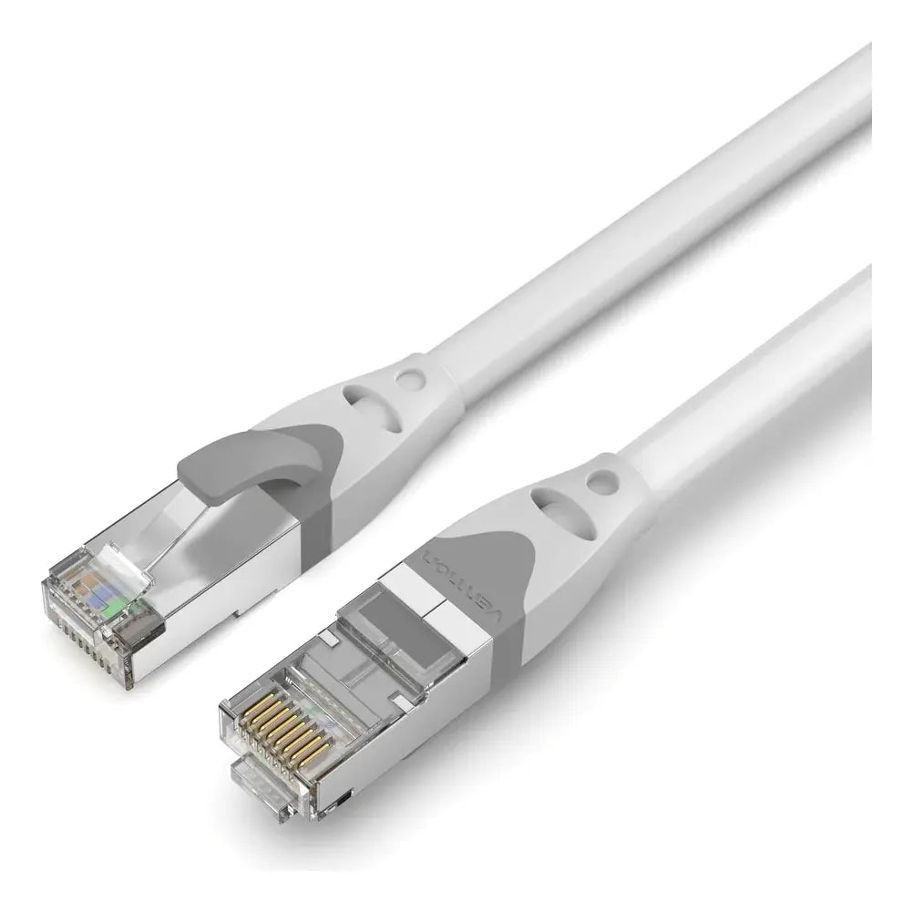 Cable Red Cat 6a Patch Cord Sftp 10gbps Rj45 25m Vention