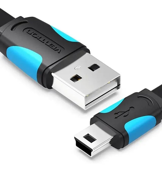 Cable Mini Usb Macho A Usb 5 Pin Ps3 Gps 1 M Vention Negro