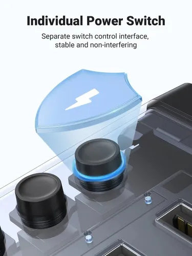 Hub Usb 3,0 7 Puertos Usb-c Con Switch De Encendido Ugreen