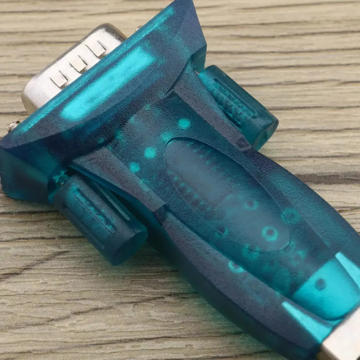 Adaptador Usb 2,0 A Db9 Macho 9 Pines Premium Evox Azul