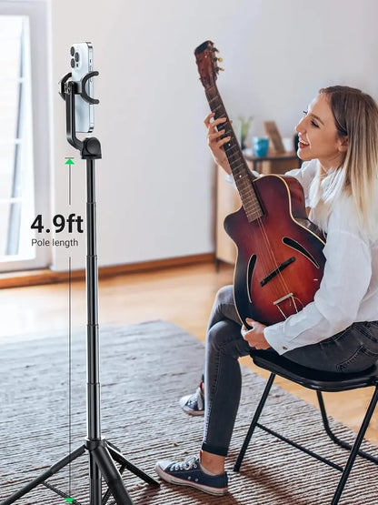 Palo Selfie + Tripode Bluetooth Celular Remoto 360 Ugreen Negro