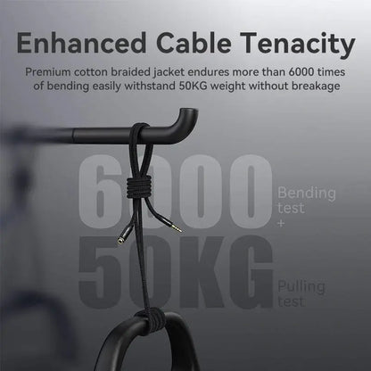 Cable De Audio Auxiliar Jack 3,5mm Macho A Hembra 3m Vention