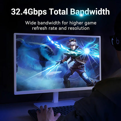 Cable Display Port 8k 60hz Hdr G-sync Hdcp 1 M Vention