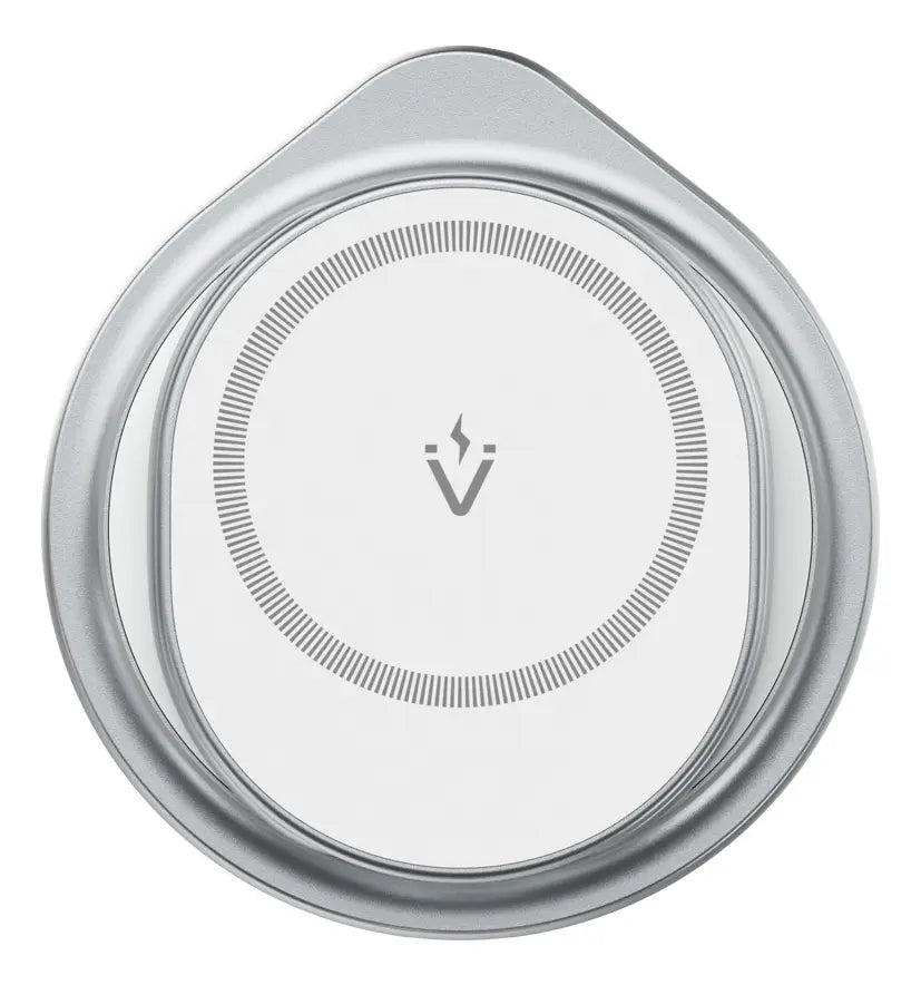 Cargador Inalámbrico 3 En 1 Qi Magsafe 15w Vention Universal Plateado