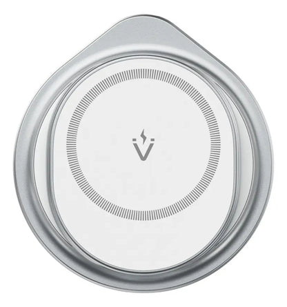 Cargador Inalámbrico 3 En 1 Qi Magsafe 15w Vention Universal Plateado