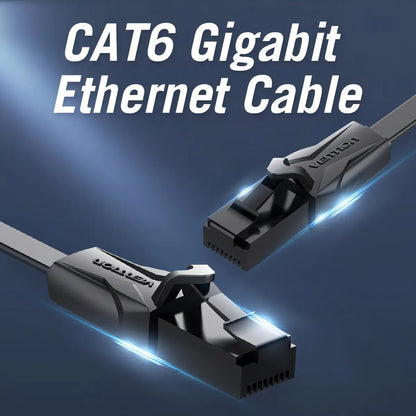 Cable De Red Cat6 Patch Cord Utp Flat 1,5 M Rj45 - Vention