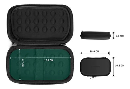 Estuche Portatil Para Disco Duro Externo Cables 3,5 Ugreen Negro