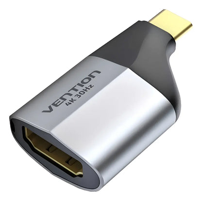 Adaptador Usb C A Hdmi Uhd 4k Para Pc Mac Celular Vention Gris