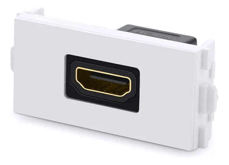 Bastidor Hdmi De Pared 4k Blanco Ficha Recta Ugreen