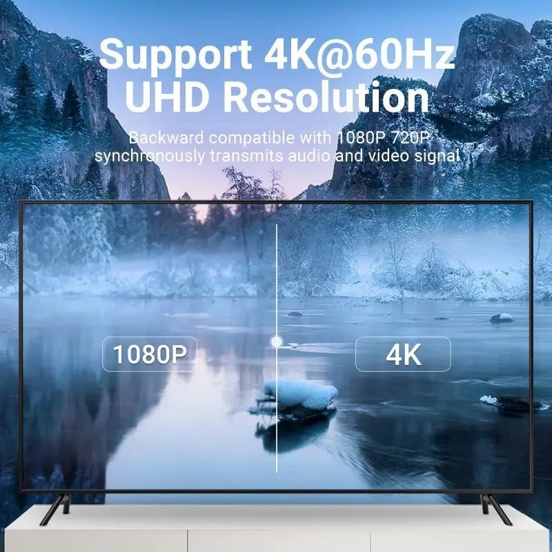 Adaptador Usb-c A Hdmi Uhd 4k 60hz Pc Mac Celular Vention
