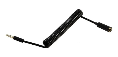 Cable Extensor Audio Aux Miniplug Jack 3,5 Hembra Macho Evox